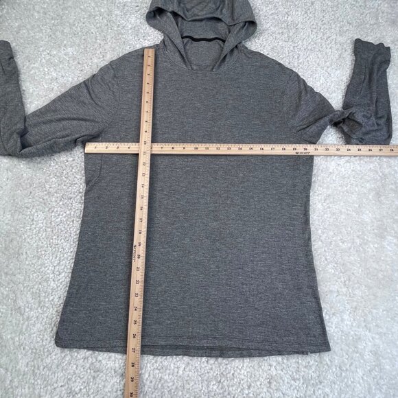 Lululemon Switch It Up Pullover Hoodie Heather Gray Lightweight - Picture 7 of 7